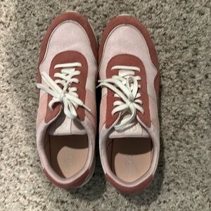 Cole Haan Grand OS Blush and Light Maroon Sneakers